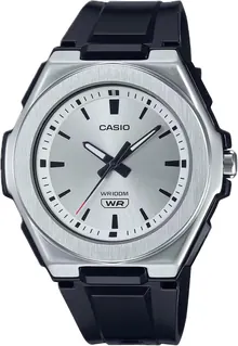 Casio Men's Analog Watch LWA300H-7E2V - Black Resin Band & Stainless Steel Bezel