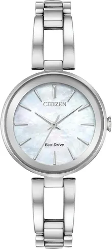 Citizen Women's Eco-Drive Modern Axiom Bangle Watch in Stainless Steel