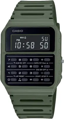 Casio CA53W Vintage Series | Green | Data Bank Watch