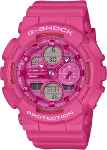 Casio G-Shock Power Pink Analog-Digital Womens Watch GMAS140PP-4A