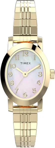 Timex Women's Cavatina 18mm Watch - Elegance in Gold-Tone
