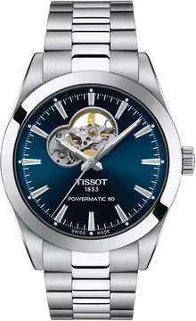 Tissot Men's Gentleman Powermatic 80 Open Heart Automatic Watch