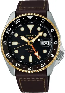 Seiko SSK036K1 5 Sports Automatic GMT Watch