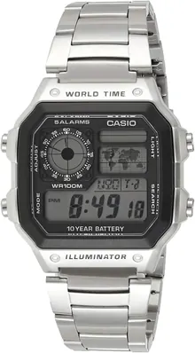 Casio Digital Fashion Quartz Men's Youth AE-1200WHD-1A