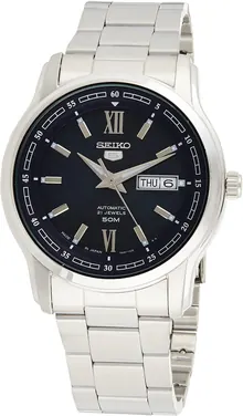 SEIKO 5 Automatic Blue Dial Stainless Steel Men's Watch SNKP17J1