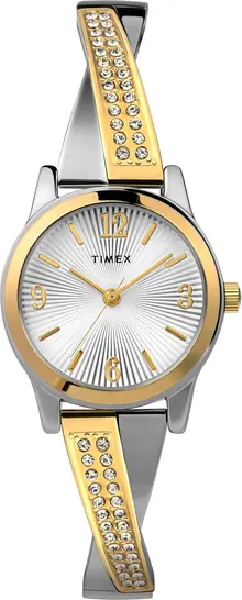 Timex Women's Fashion Stretch Bangle 25mm Watch