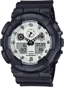 Casio G-Shock GA2100WD-1A: Brilliant White Dial, Black Resin Watch