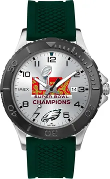 Timex Men's Super Bowl LIX Champions - Philadelphia Eagles - Gamer 42mm Watch