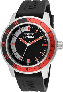 Invicta Men's 12845 Specialty Black Dial Watch