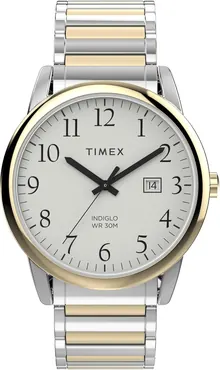 Timex Men's Easy Reader 40mm Watch - Two-Tone Expansion Band