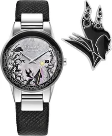Citizen Women's Eco-Drive Maleficent's Charm Box Set, Disney Villains Watch