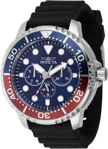 Invicta Pro Diver Men 48mm Stainless Steel Blue Dial VH63 Quartz Watch