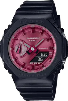 Casio GMA-S2100RB-1A 42.90 x 11.20 mm G-Shock Analog Digital Resin Strap Burgundy Dial Quartz 200 m Women's Watch