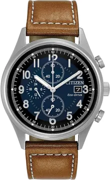 Citizen Men's Eco-Drive Weekender Garrison Chronograph Field Watch
