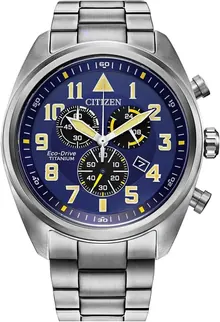 Citizen Men's Eco-Drive Weekender Garrison Chronograph Field Watch