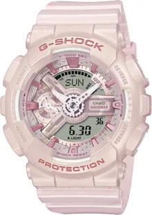 Casio G-Shock Analog Digital Women's Watch - Pearlescent Pink GMA-S110ST-4A