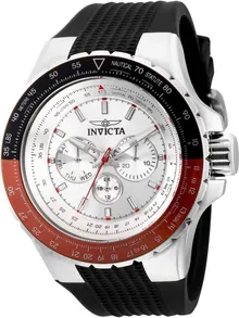 Invicta Men's Aviator 50mm Silicone Quartz Watch