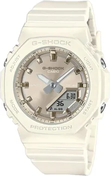Casio G-Shock Women's GMAP2100ST-7A White/Gold Analog-Digital Watch