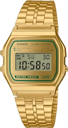 Casio A158WEGV-9A | Vintage Gold Digital Watch
