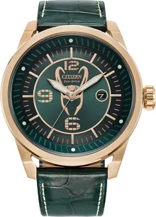 Citizen Eco-Drive Men's Marvel Villains Loki Rose Gold Watch