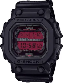 Casio G-Shock Black Resin Red Digital Oversized Watch GX-56BBR-1