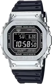 Casio G-Shock Men's GMW-B5000-1CR Black/Silver One Size