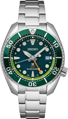 SEIKO SFK003 Solar GMT Dive Watch for Men - Prospex Collection