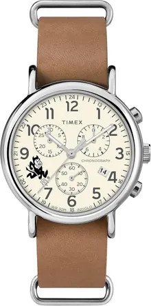 Timex Tribute Men's Collegiate Weekender Chrono 40mm Watch – Arizona State Sun Devils