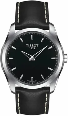 Tissot Men's Couturier Quartz 316L Stainless Steel Case Quartz Watch