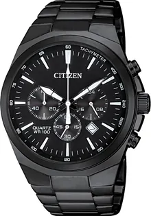 Citizen Quartz Men's Watch, Stainless Steel, Classic, Black
