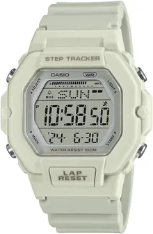Casio LWS2200H Series | Men’s Digital Watch | White/White
