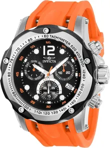 Invicta Men's 20072 Speedway Analog Display Swiss Quartz Orange Watch