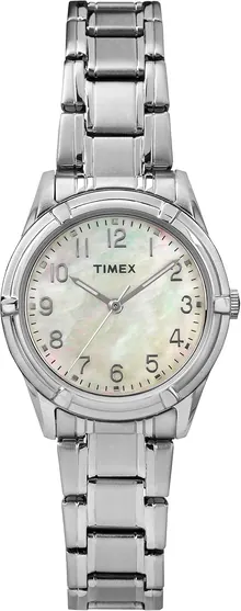 Timex Women's TW2P76000 Easton Avenue Silver-Tone Stainless Steel Bracelet Watch