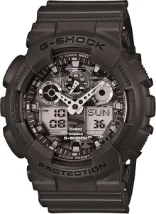 Casio 200M WR Shock Resistant Watch - Model GA-100CF-8CR