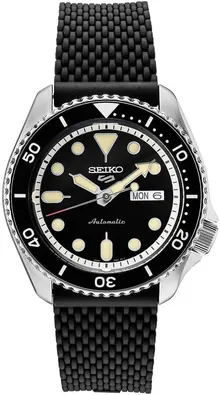 SEIKO SRPD95 5 Sports Men's Watch Black 42.5mm Stainless Steel