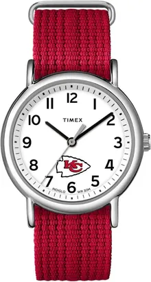Timex Unisex Weekender 38mm Watch - Kansas City Chiefs Edition