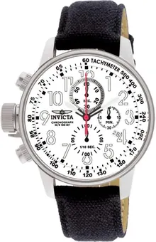 Invicta Men's 1514 I Force Collection Stainless Steel Cloth Strap Watch