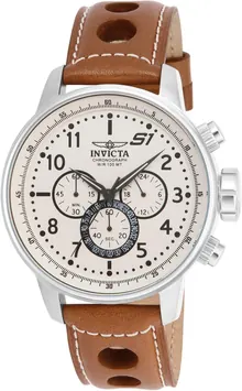 Invicta Men's 16009 S1 Rally Analog Display Quartz Brown Watch