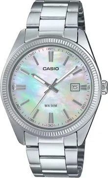 Casio Analog Metal Watch Pearl MTP1302PSC-7: A Timeless Classic