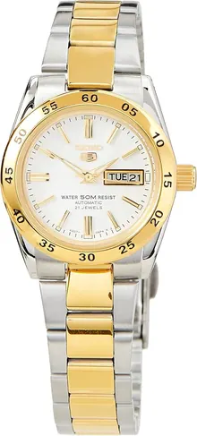 Seiko Women's Automatic Watch Stainless Steel with Multicolour Strap - SYMG42K1