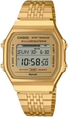 Casio ABL100WEG-9A | Vintage Gold Bluetooth Step Tracker Watch