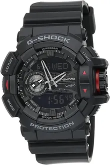 Casio G-Shock GA-400-1B Men's Watch: Rugged & Functional