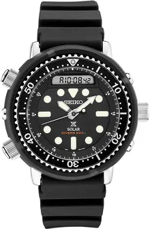 Seiko SNJ025 Hybrid Dive Watch for Men - Prospex Series