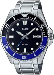 Casio MDV107D-1A2V Men's Stainless Steel Dive Watch
