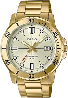 Casio MTP-VD01G-9EV Men's Enticer Gold Tone Stainless Steel Watch