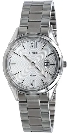 Timex Classic Silver-Tone One Size Men's Watch