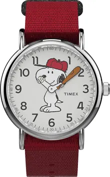 Timex Unisex Adult Analogue Classic Quartz Watch - Snoopy Edition