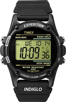 Timex Men's Expedition Atlantis Chronograph Alarm Timer Digital Watch T5K463