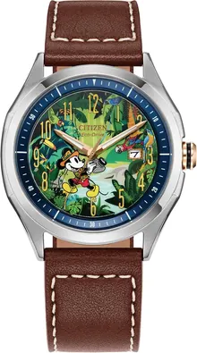 Citizen Men's Eco-Drive Disney Mickey Mouse Explorer Watch