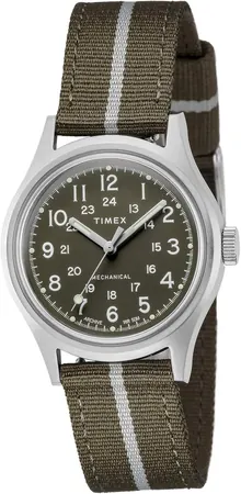 Timex MK1 Mechanical Camper TW2U69000 Watch Green